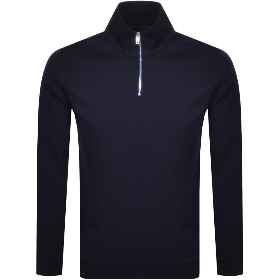 Alternative Image for ProductTed Baker Ayfive Half Zip Sweatshirt Navy1